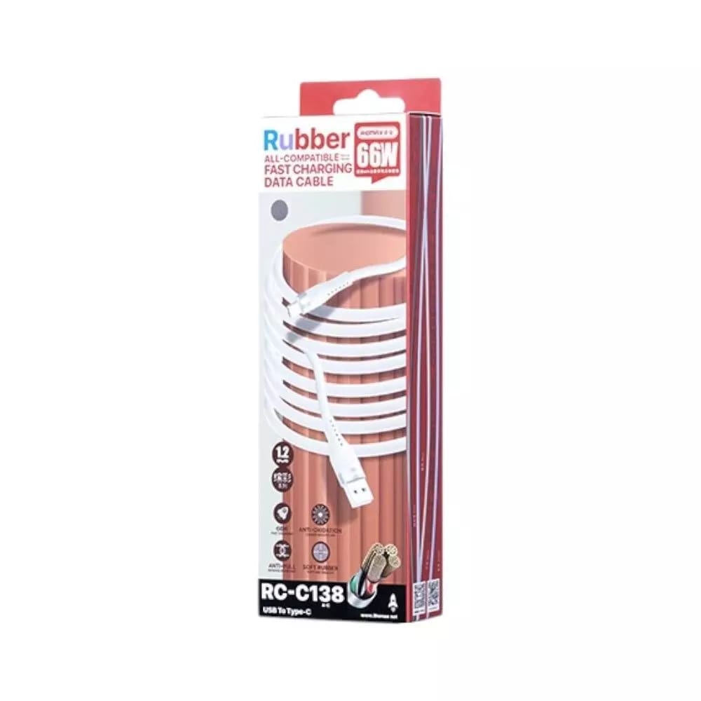 Cable de carga rápida RC-C138 66W 1.2m A-C