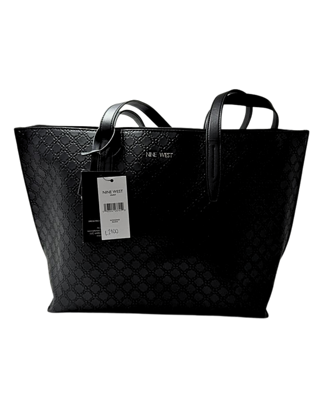 NINE WEST Bolso Negro Mediano