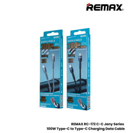 Cable Trenzado Carga Rápida RC-172 100W C-C