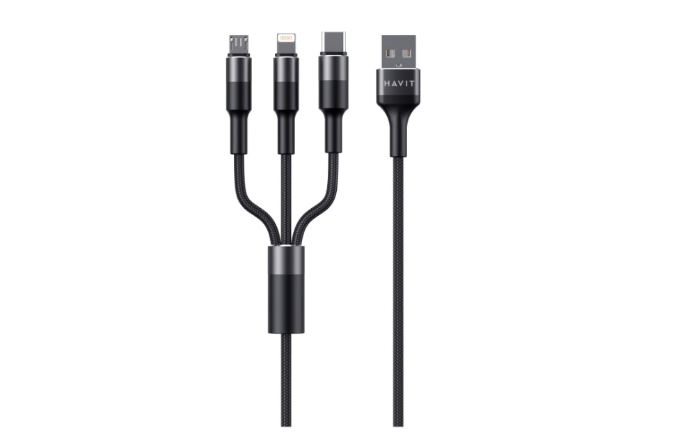 Cable Braided 3 en 1 HAVIT H691