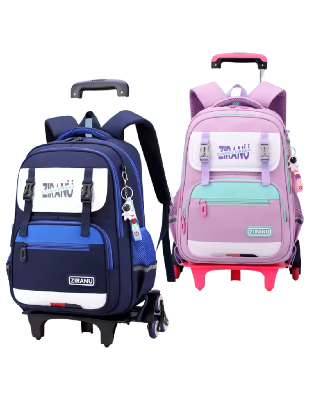 Rolling Backpack with straps