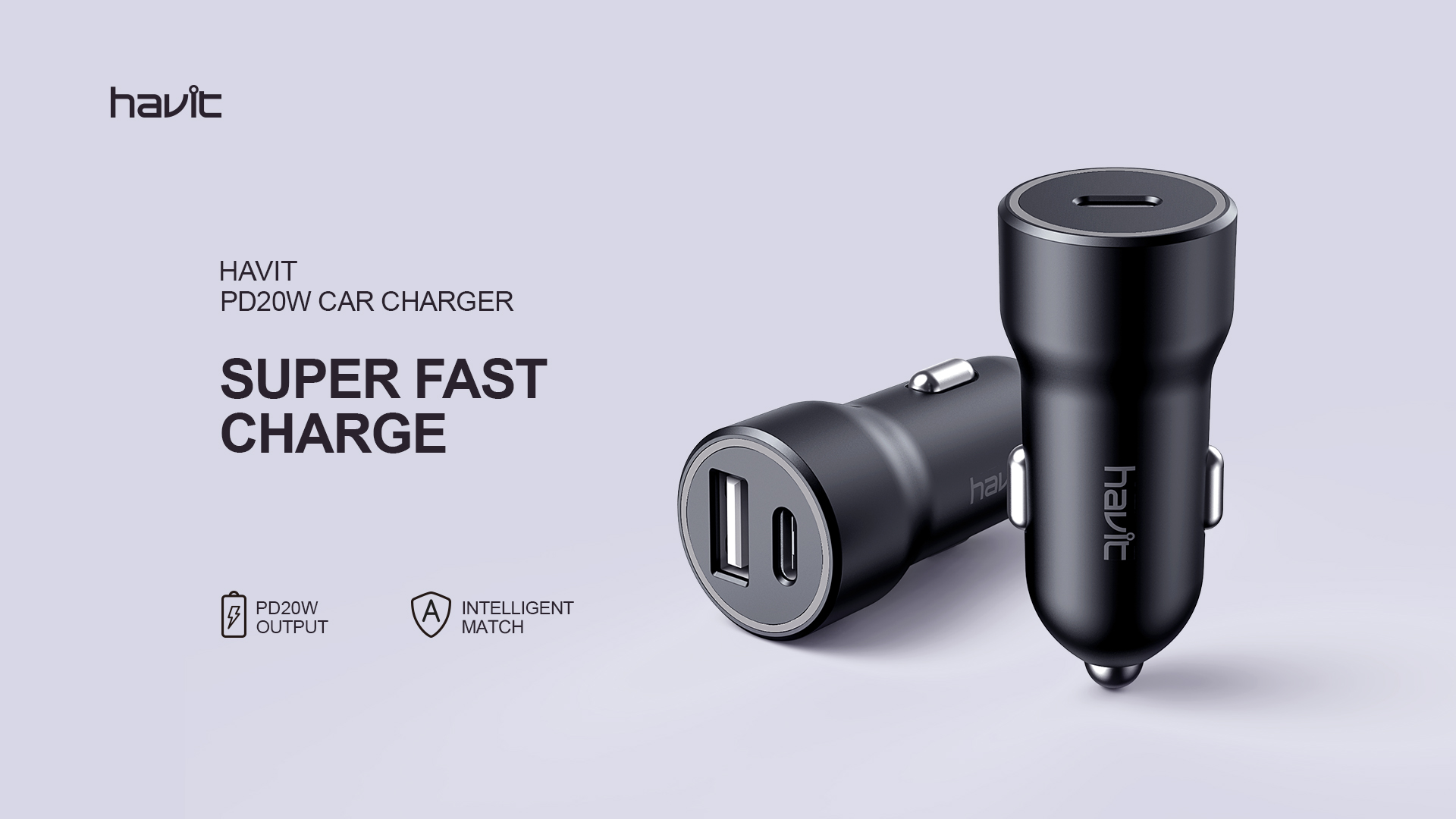 Cargador para Carro HV-CC613 PD20W